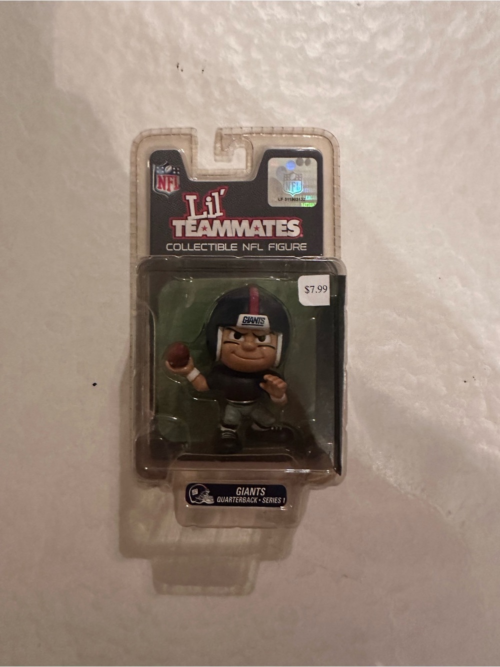 Lil Teammates NFL Collectable Figures New York Giants Brand New
